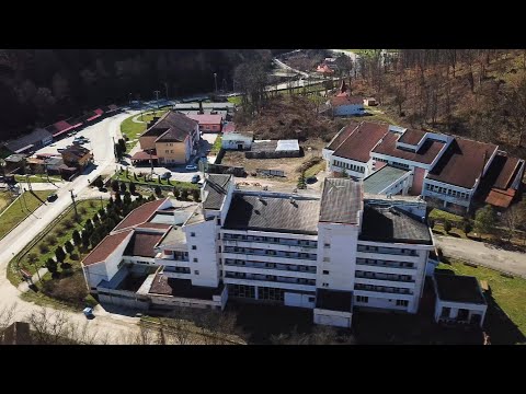 statiunea Moneasa (jud. Arad) - vedere din drona