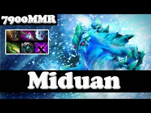 Dota 2 - Miduan 7900 MMR Plays Morphling Vol 2 - Ranked Match Gameplay!