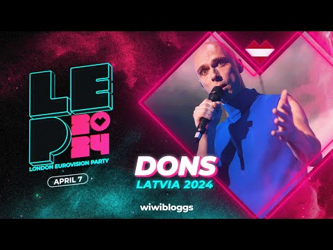 ???????? Dons "Hollow" (Latvia 2024) - LIVE @ London Eurovision Party 2024