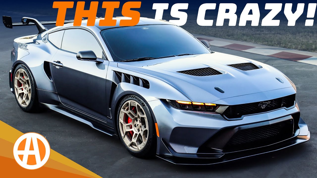 2025 Ford Mustang GTD is an 800hp road-legal track monster!