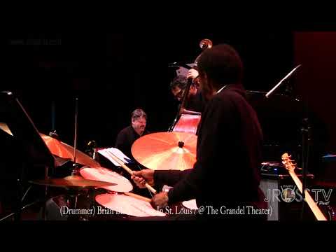 James Ross @ Brian Blade - "Drum Solo Snippet" - www.Jross-tv.com (St. Louis)