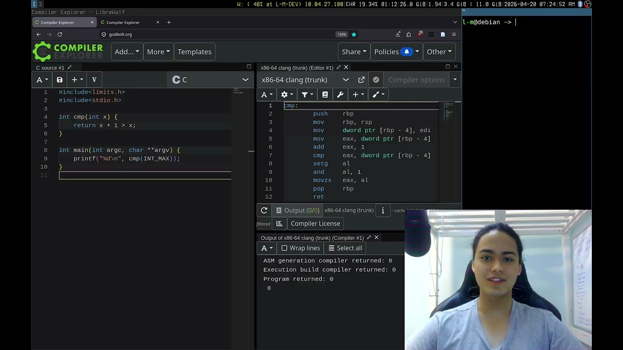 Tutor application video - undefined behaviour