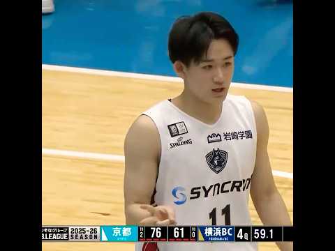佐藤凪がBリーグデビュー！ジャンパーで初得点も記録！