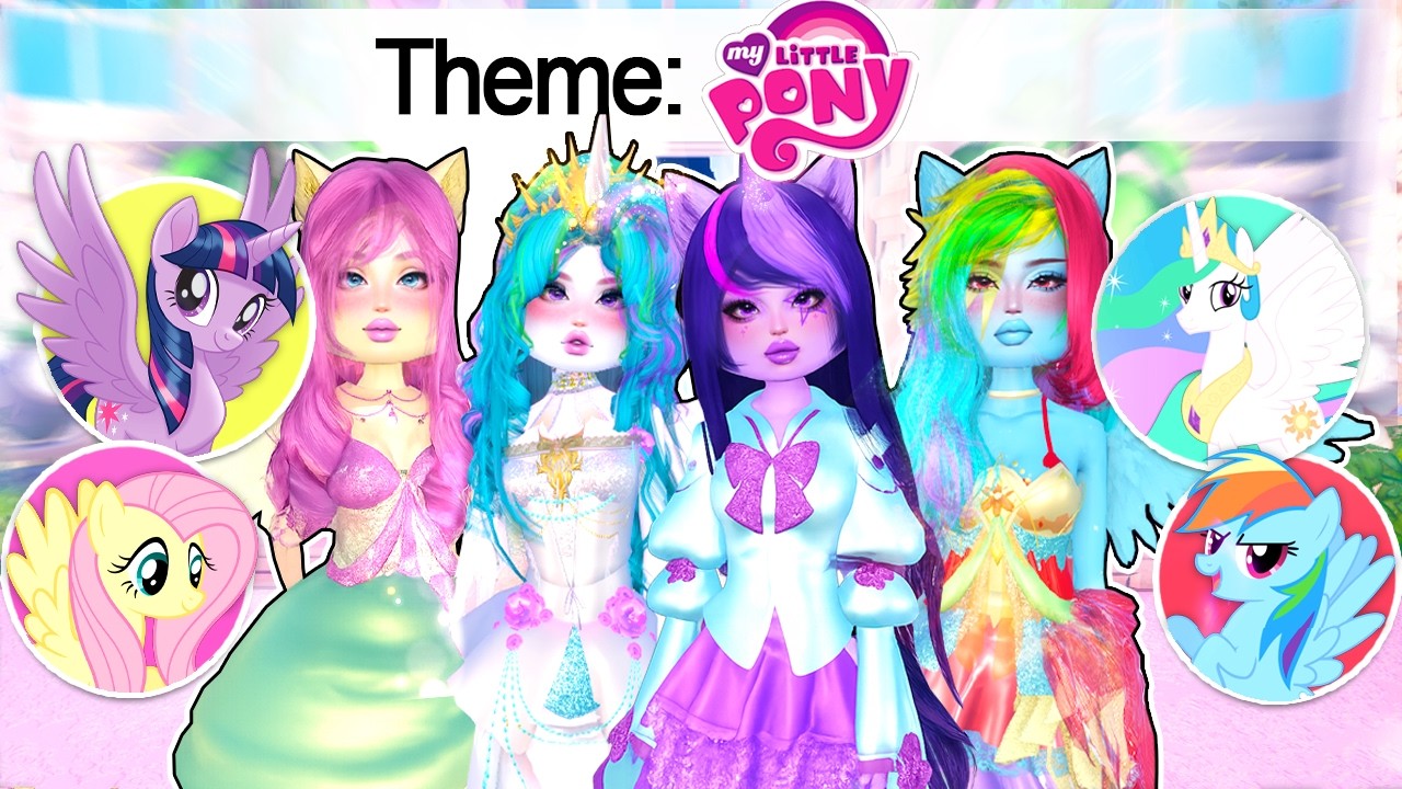 Buying MY LITTLE PONY Themes in DRESS to IMPRESS