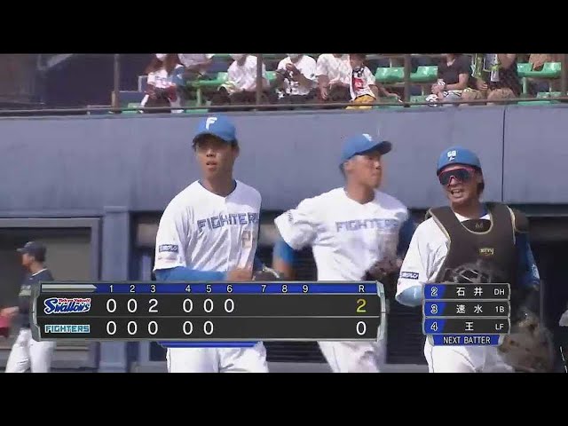 【ファーム】流石の粘投!! ファイターズ・杉浦稔大が6回を投げて2失点の好投を見せた!! 2022年8月16日 北海道日本ハムファイターズ 対 東京ヤクルトスワローズ