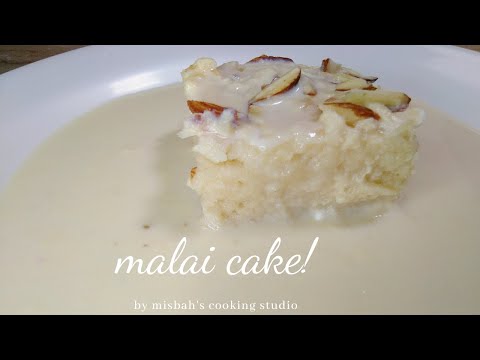 How To Make Malai Cake Without Oven By Misbah's Cooking Studio2021