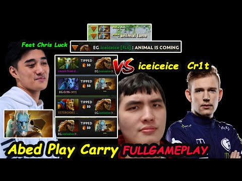 How Abed Farm  Phantom Lancer Carry Perspective A-GOD  vs Cr1t iceiceice Dota 2 Full pro Gameplay