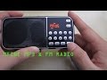 Mfine Multifunctional MP3 Player and FM Radio Review