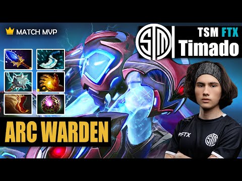 Arc Warden Safelane | TSM FTX.Timado | 14 KILLS ARC WARDEN SUPER CARRY | 7.31d Gameplay Highlights