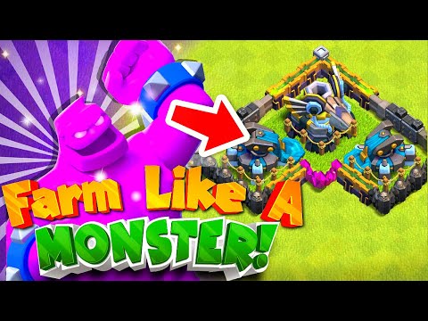 The best way to UPGRADE Like a PRO to Any TH level (farming gameplay)
