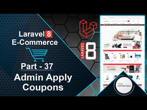 Laravel 8 E Commerce Admin Apply Coupons