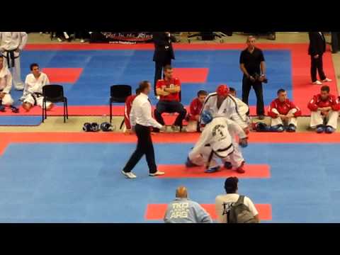 ITF World Cup Brighton 2012 - Norway vs Argentina Team Sparring (Match 2)