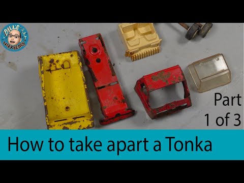 How to Take Apart a Tonka Mini Dump Truck