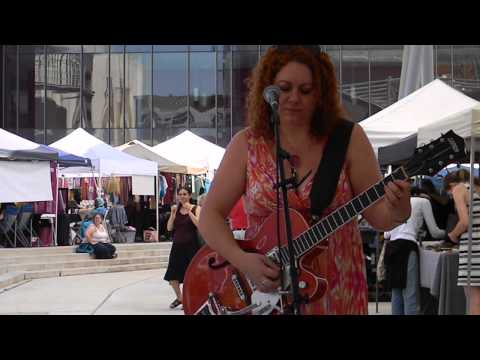 Gina DeLuca at the Silver Spring Blues Festival 2013
