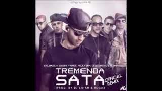 Tremenda Sata (Official Remix) - Arcangel ft Daddy Yankee, De la Ghetto, Plan B &amp; Nicky Jam