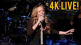 (4K Live) Mariah Carey - H.A.T.E.U at David Letterman