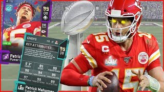 99 Mahomes Activates MVP CLUTCH GENE In New Game Mode! (Madden 20 Ultimate Team)