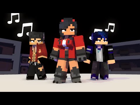 DISCO DISCO PARTY PARTY ULTIMA APHMAU FAMILY EIN & AARON - MINECRAFT ANIMATION #shorts