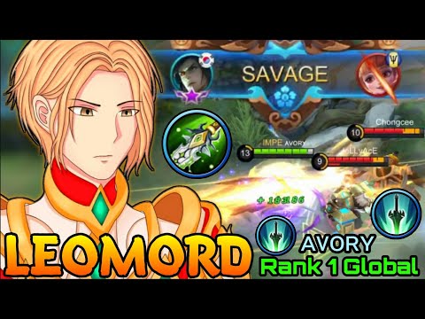 SAVAGE!! Midlane Leomord Triumph Eagle 100% Delete Everyone! - Top 1 Global Leomord by ᴀᴠᴏʀʏ - MLBB