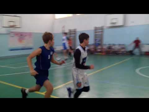 Baschet  U14M CSU Brasov - ABC Galactica Brasov prima repriza prima parte 80-46