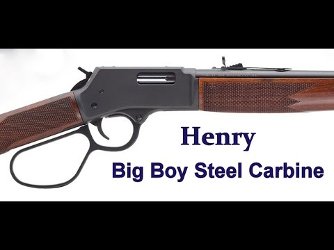 Henry's New Big Boy Steel Carbine - .44 Magnum - Fun, Fast & Accurate