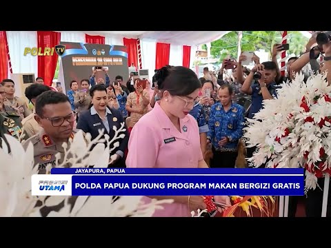 POLDA PAPUA RESMIKAN DAPUR SPPG DUKUNG MAKAN BERGIZI GRATIS