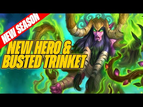 New Hero Cenarius And A Surprisingly Busted Trinket | Dogdog Hearthstone Battlegrounds