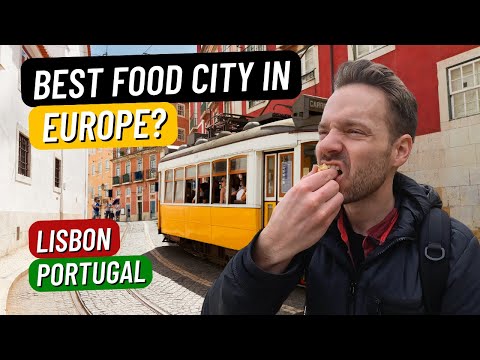 Incredible LISBON, PORTUGAL Food Tour | Best Food in Lisbon 🇵🇹