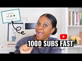HOW I GOT 1000 SUBSCRIBERS ON YOUTUBE IN 30 DAYS! Tips to grow your channel in 2020 HOW I GOT 1000 SUBSCRIBERS ON YOUTUBE IN 30 DAYS! Tips to grow your channel in 2020
