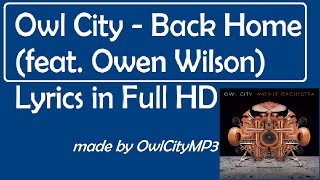 Owl City - Back Home (feat. Jake Owen) Lyrics [Full HD]