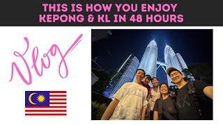 [4K] KL & Kepong - Must visit places for Food & Fun! KL Vlog