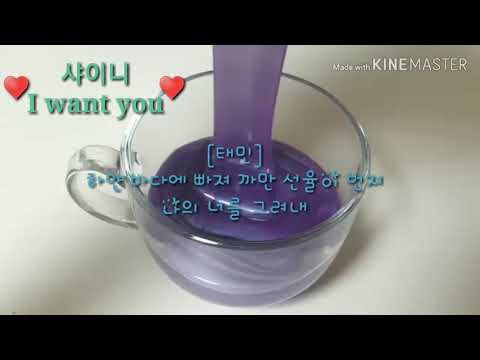 /샤이니/노래가사/I want you/OJKMT♥/빛나는 샤이니♥