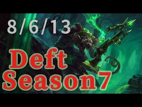 KT Rolster Deft Twitch ADC vs Kog'Maw Patch 7.10