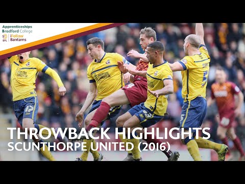 THROWBACK HIGHLIGHTS: Bradford City 1-0 Scunthorpe United