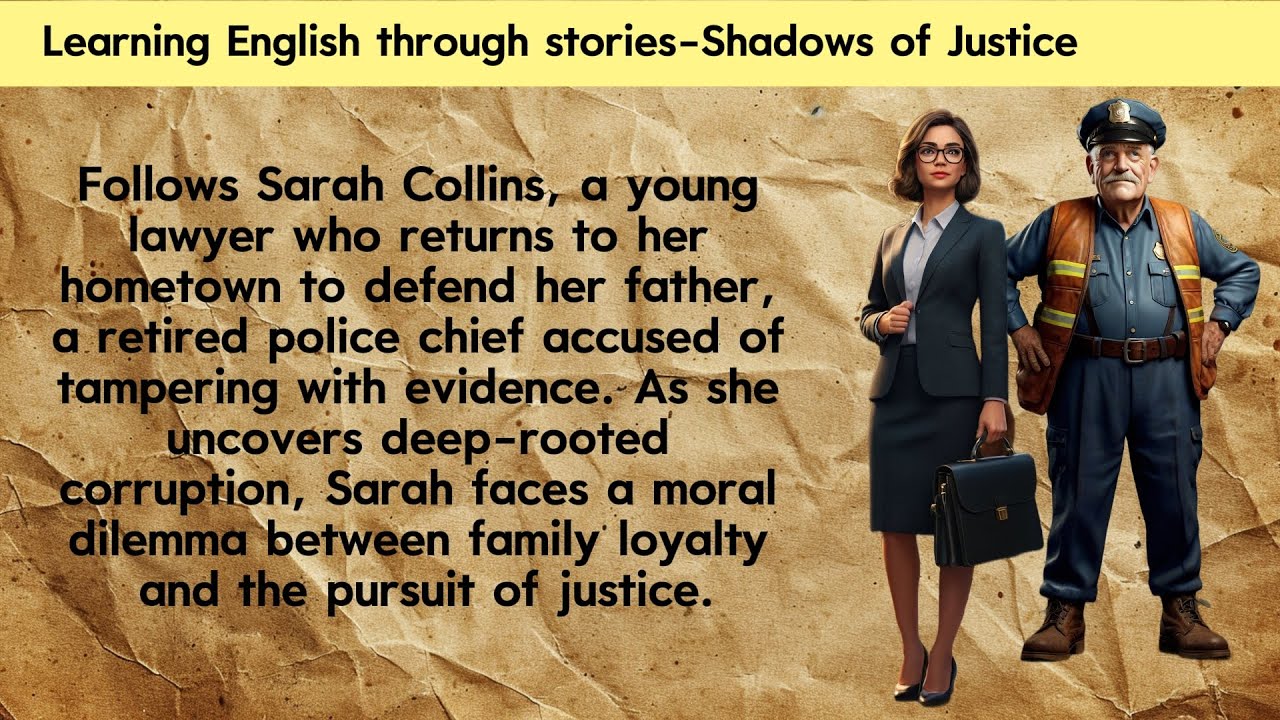Improve Your English Fluency Fast | English Story Reading | Graded Reader | Shadows of Justice