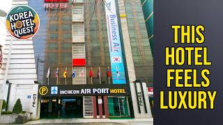 Hotel Incheon Airport - This Hotel Feels Luxury | Incheon, South Korea🛏️