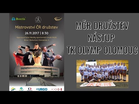 MČR DRUŽSTEV 2017 - NÁSTUP TK OLYMP OLOMOUC