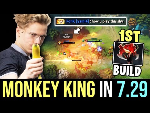 Topson Signature Hero MONKEY KING in 7.29 Looks Like - IMBA? DOTA 2
