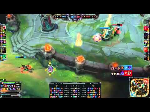 186 SKT T1 Faker   LeBlanc vs Syndra   Bang, KR LOL SoloQ Highlights