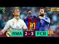 MESSI SILENCED BERNABÉU AND SHOWED CR7 WHO IS THE GOAT IN THE UNFORGETTABLE EL CLÁSSICO