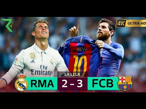 MESSI SILENCED BERNABÉU AND SHOWED CR7 WHO IS THE GOAT IN THE UNFORGETTABLE EL CLÁSSICO