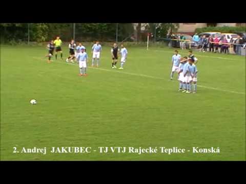 2. Andrej  JAKUBEC - TJ VTJ Rajecké Teplice – Konská
