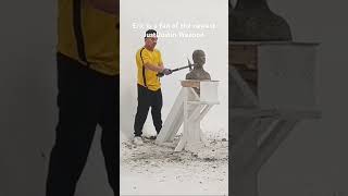 Warhammer vs Concrete #JustDustin