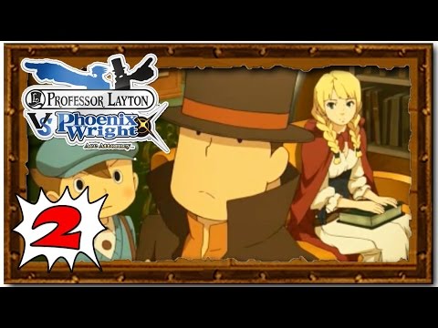 Professor Layton Vs Phoenix Wright - Part 2: Espella's Troubles! [US Release]