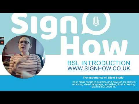 How to Sign Apps to Learn in BSL