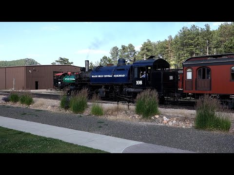 Take a Ride on The 1880 Steam Train as it Climbs a 6% Grade!