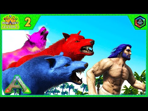 The Deadliest Beach Trip: Taming a Rainbow DireWolf Pack - Monarky S3 E2