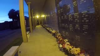 WE SAW A GHOST AT THE BOCA CEMETERY!!