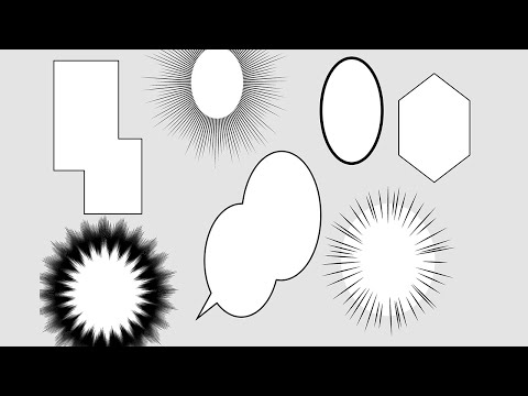 How to create speech bubbles/balloons in Clip Studio...