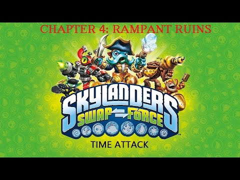 Skylanders Swap Force Chapter 4: Rampant Ruins Time Attack 3 Stars